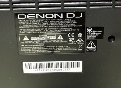 Denon DJ SC LIVE 4 4-Deck Standalone DJ Controller -Open Box #6