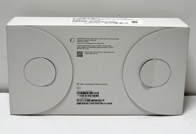 Apple Watch Ultra 3 GPS+Cell 49mm Titanium Case w/Anchor Blue Ocean Band-Open Bo #2