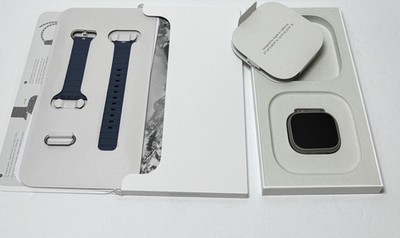 Apple Watch Ultra 3 GPS+Cell 49mm Titanium Case w/Anchor Blue Ocean Band-Open Bo #3