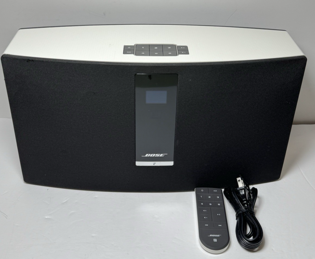 Bose SoundTouch 30 Wi-Fi Music System Model: 412550 w/ Power Cord and Remote #4