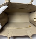 Burberry Frances Tote Leather Beige Mini at best price