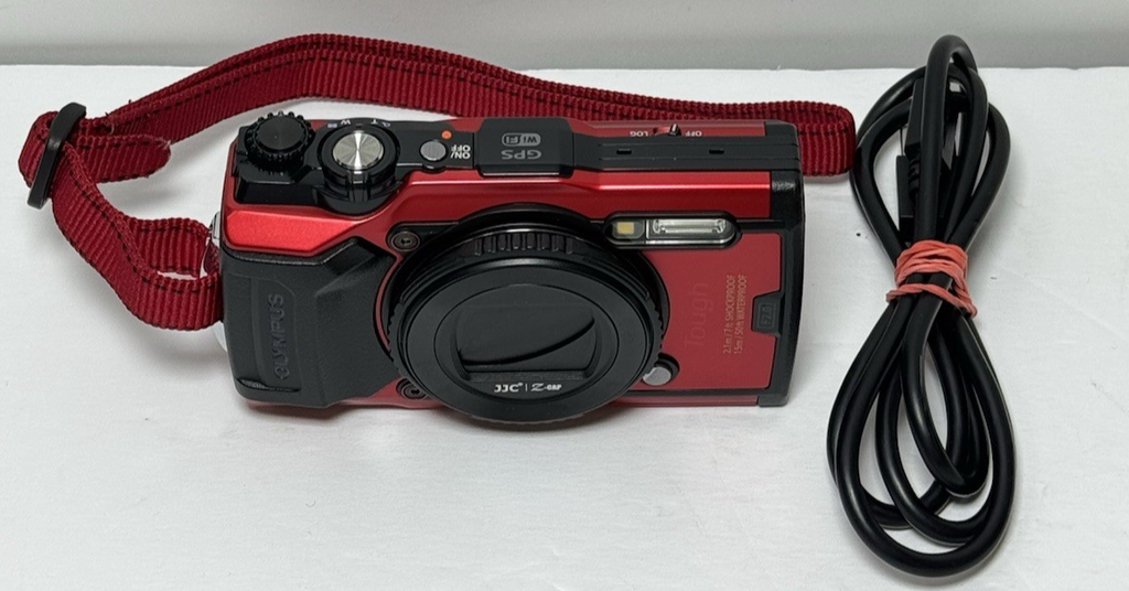Olympus Tough TG-6 12.0MP Point & Shoot Digital Camera (Red) #6
