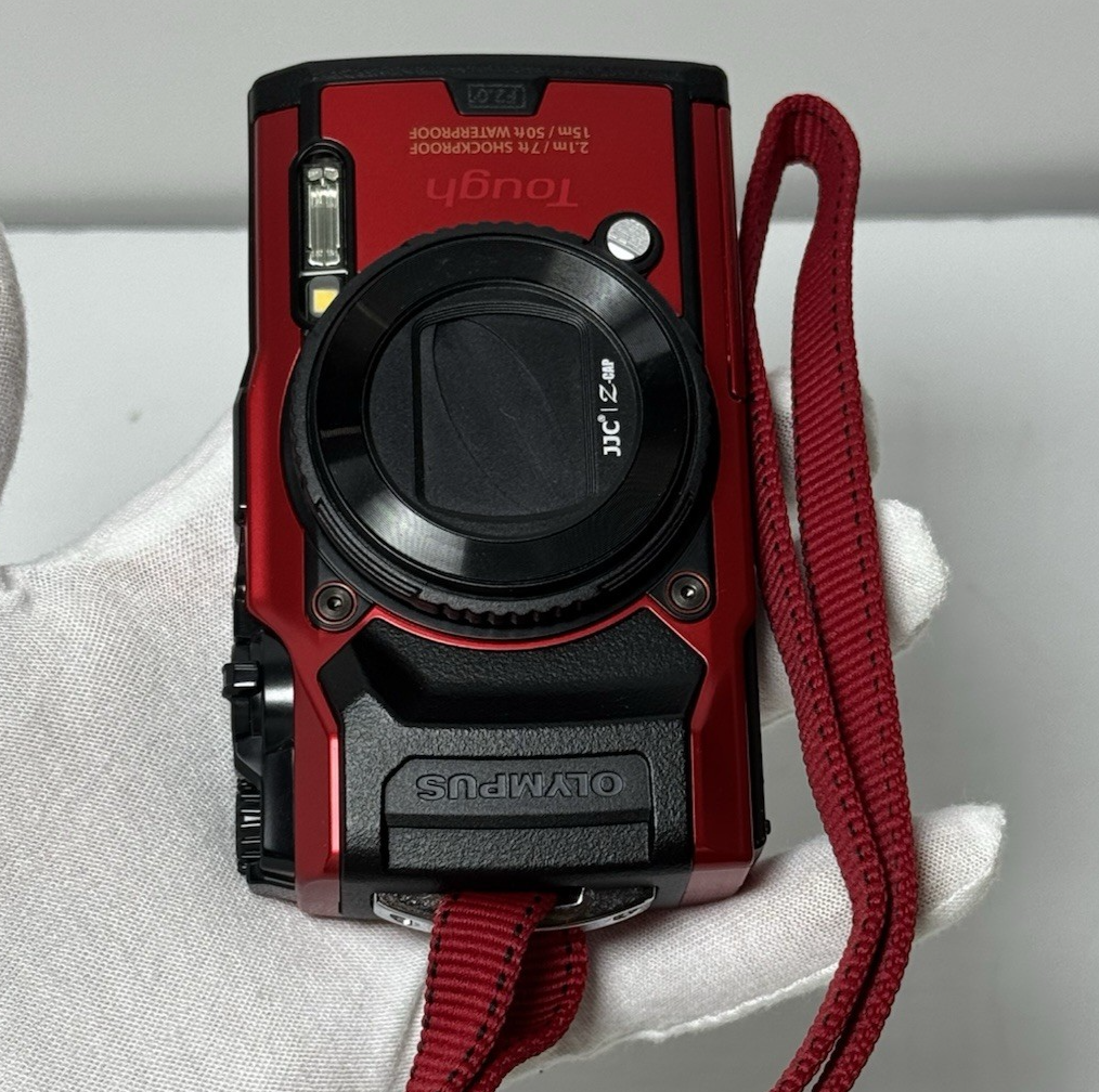 Olympus Tough TG-6 12.0MP Point & Shoot Digital Camera (Red) #8