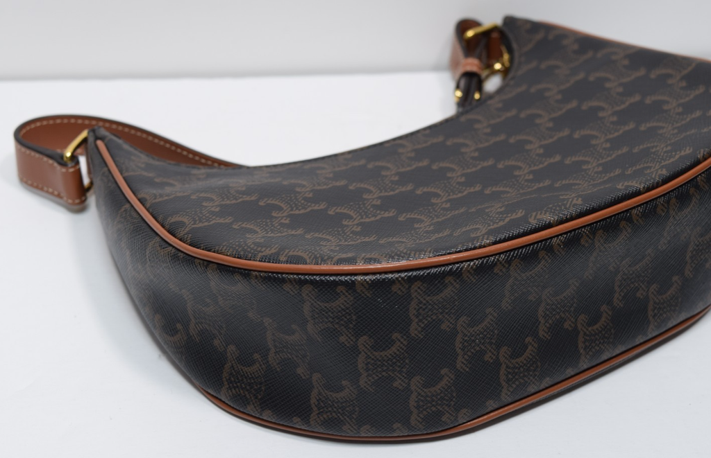 CELINE Ava Bag IN Triomphe Canvas and Calfskin #4