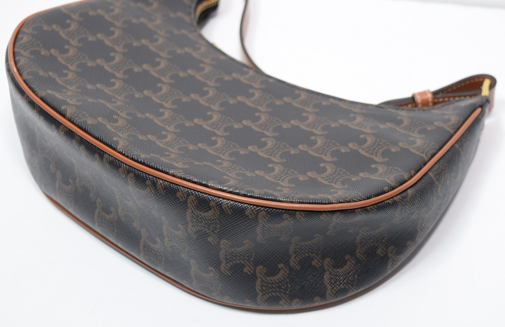 CELINE Ava Bag IN Triomphe Canvas and Calfskin #5