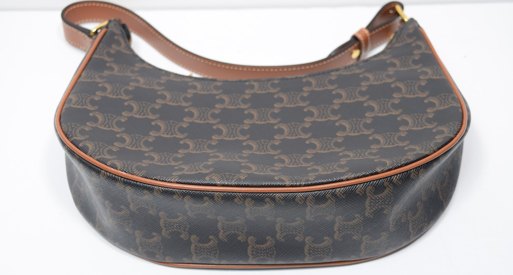 CELINE Ava Bag IN Triomphe Canvas and Calfskin #7