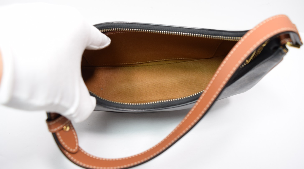 CELINE Ava Bag IN Triomphe Canvas and Calfskin #10