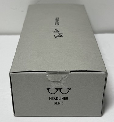 Ray-Ban Meta Headliner Gen 2 RW4013F Low Bridge Fit (Shiny Black, G15 Green)-New #2