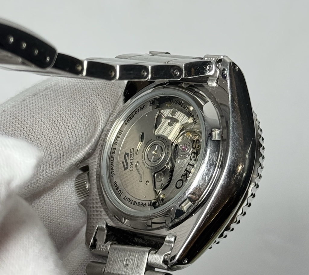 SEIKO 5 Sports 4R36-07G0 SBSA013 Green Automatic Men Watch JAPAN-41mm #7