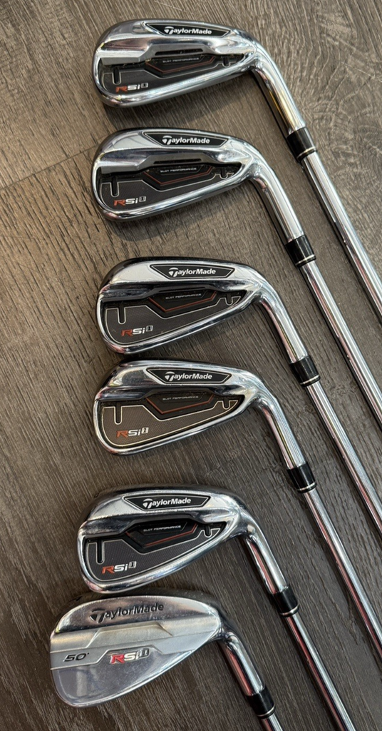 TaylorMade RSi1 Set 4-7 Iron A+P Wedge - Reax Steel True Temper 90 Stiff Right H #1