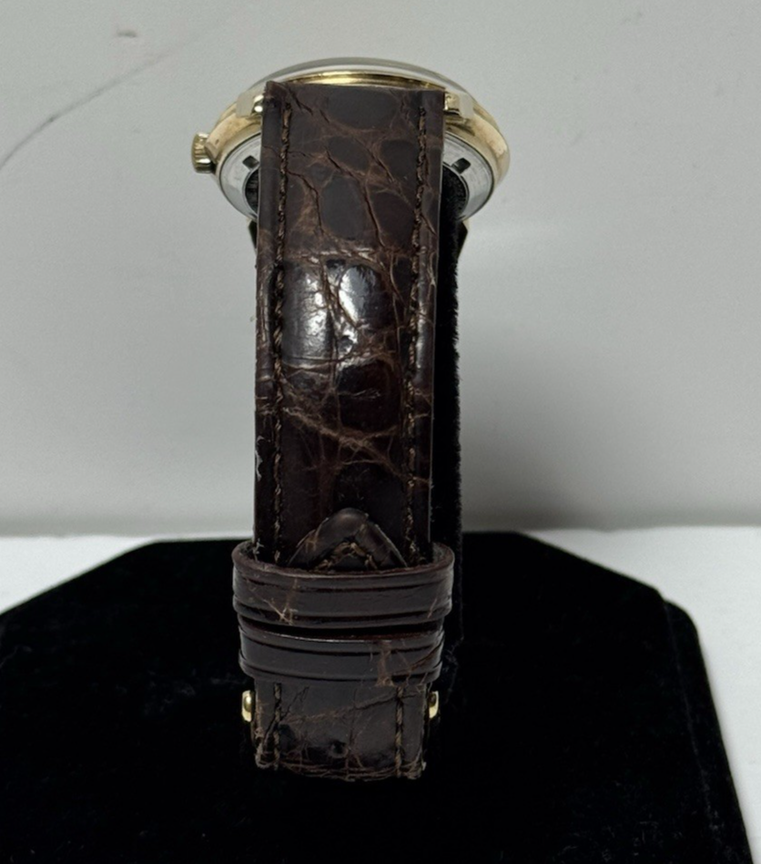 Vintage HAMILTON Men's Automatic Watch Cal.672 17Jewels 10K RGP 1950s-32mm #4