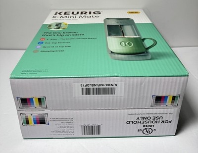 Keurig K-Mini Mate Single-Serve K-Cup Pod Coffee Maker Glamping Green-New #4