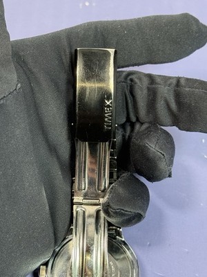 ⭐ Timex Vintage Marlin Diver Watch Coke Bezel Manual Wind Date Taiwan Runs #5