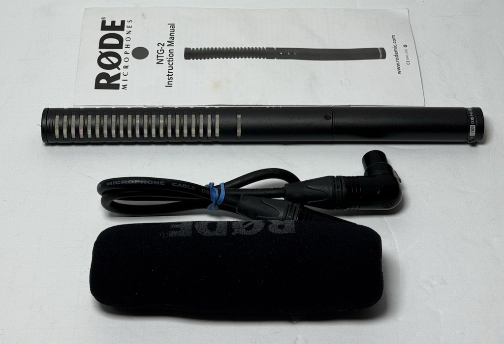 Rode NTG-2 Dual Powered Directional Condenser Shotgun Microphone #1