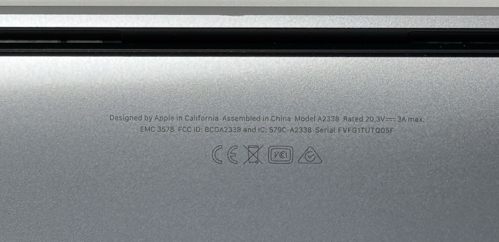 Apple MacBook Pro 13" 2020 A2338 M1, 8GB, 512GB SSD, 96% BATTERY #5
