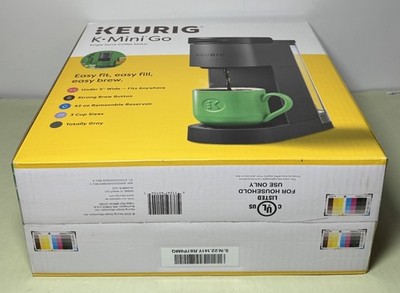 Keurig K-Mini Go Single-Serve K-Cup Pod Coffee Maker (Totally Gray) #4
