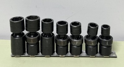 Snap-On 207IPFM 7 Piece 3/8"Dr 6Pt Metric Shallow Impact Swivel Socket Set #2