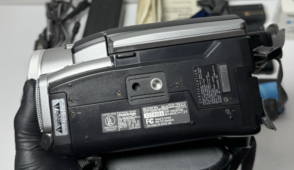 Sony DCR-TRV310 Digital 8 Hi8 Video Camera Handycam Bundle Lot (Tested Works) #5