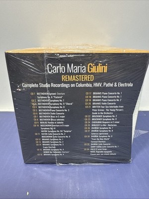 Carlo Maria Giulini: Complete Studio Recordings on Warner Classics 60 CD Box Set #1