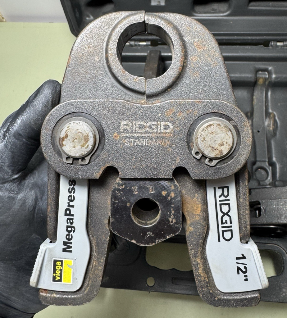 RIDGID 48553 MegaPress Jaws & Rings Kit, 1/2" to 2"-Complete Bundle #7