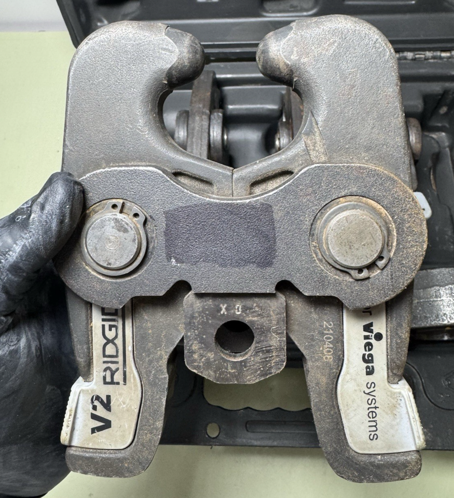 RIDGID 48553 MegaPress Jaws & Rings Kit, 1/2" to 2"-Complete Bundle #8