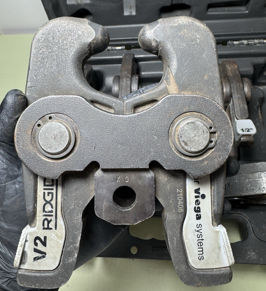 RIDGID 48553 MegaPress Jaws & Rings Kit, 1/2" to 2"-Complete Bundle #9