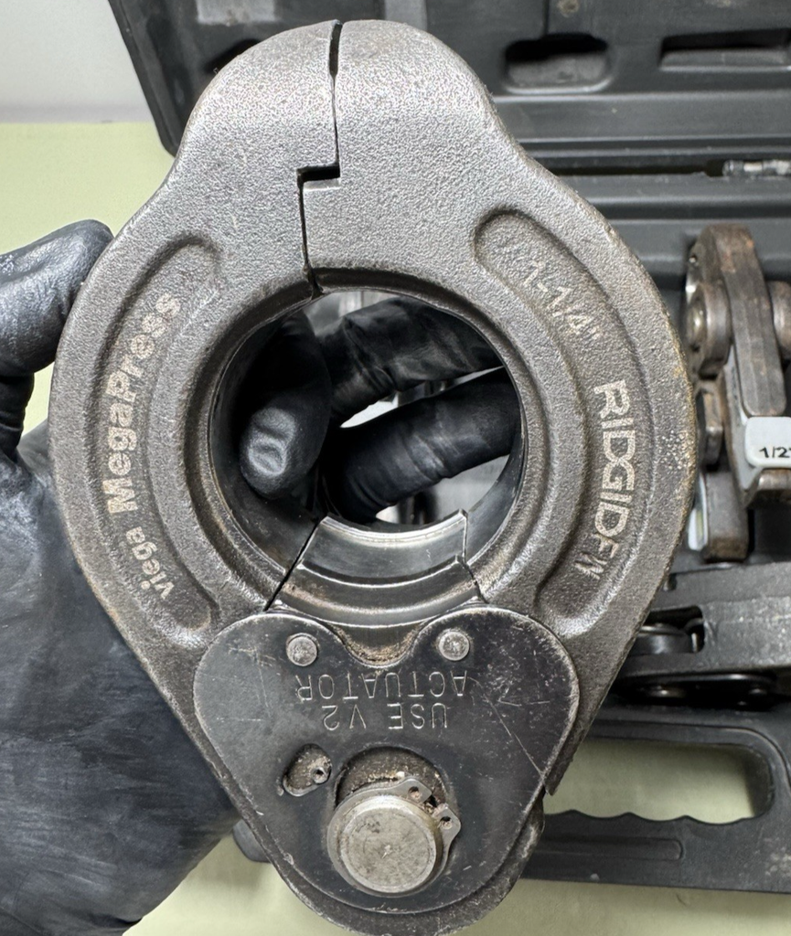 RIDGID 48553 MegaPress Jaws & Rings Kit, 1/2" to 2"-Complete Bundle #10