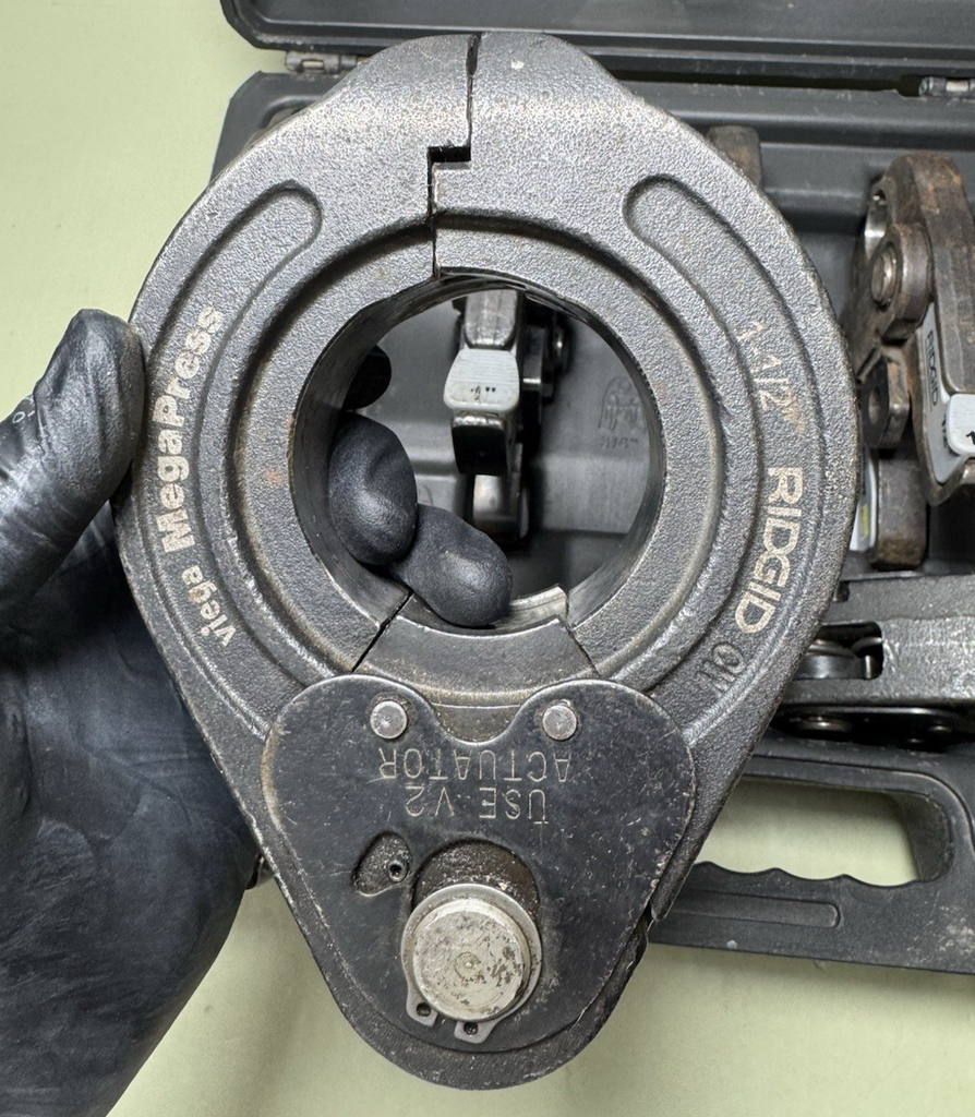 RIDGID 48553 MegaPress Jaws & Rings Kit, 1/2" to 2"-Complete Bundle #13