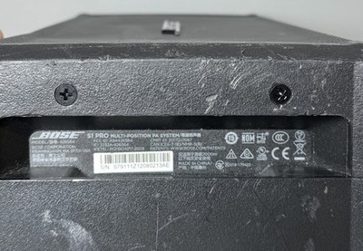 Bose S1 Pro Portable Bluetooth Speaker System Multi-Position PA #6