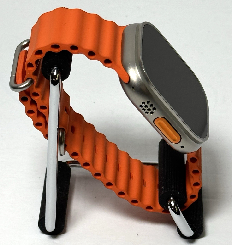 Apple Watch Ultra 2 GPS+Cellular 49mm Titanium Case /Orange Ocean Band #5