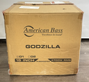 American Bass Godzilla 15" Subwoofer 4700W RMS 12000W D1 Ohm – Open Box used