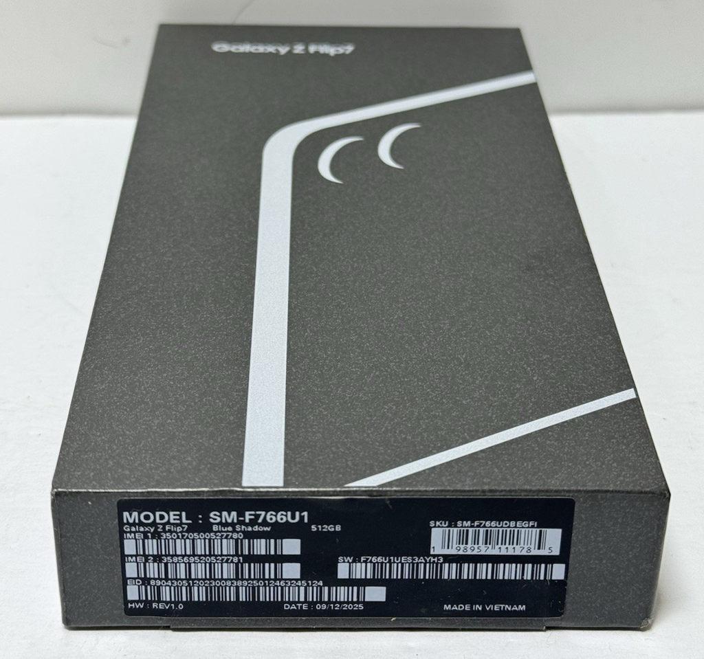 Samsung Galaxy Z Flip 7 SM-F766U1 512GB Blue Factory Unlocked #3