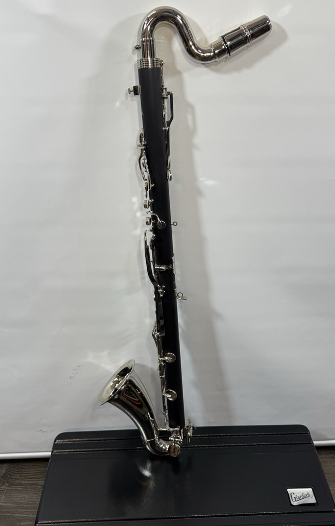 Giardinelli GBC-300 Bass Clarinet 2-Piece Body w/ Case & Mouthpiece – AS IS #15