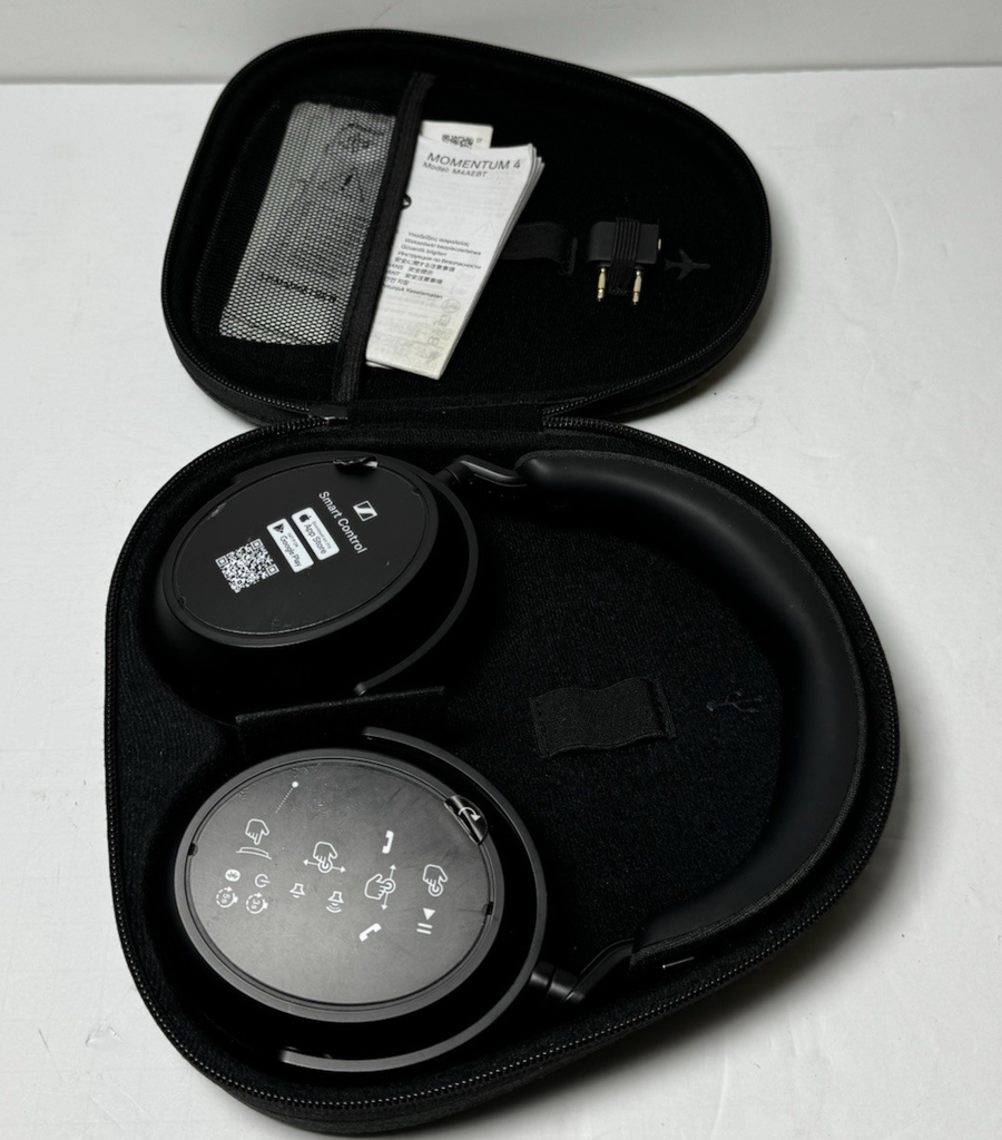 Sennheiser Momentum 4 Over The Ear Wireless Headphones - Black #3