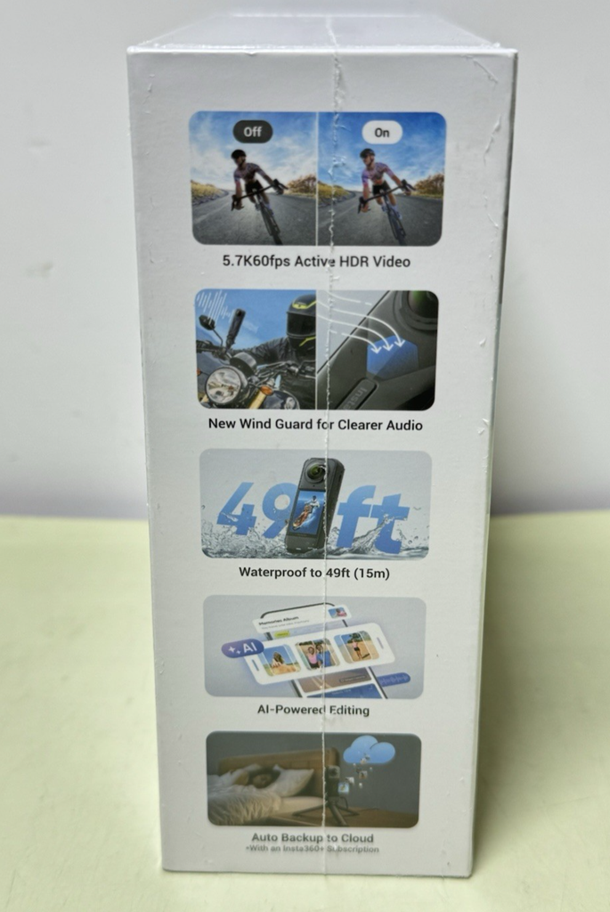 Insta360 X5 Waterproof 8K 360° Action Camera - New Sealed #4
