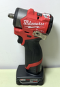 Milwaukee 3049-20 M12 FUEL 12V 3/8" Sub Impact Wrench w/4.0 Ah batt+charger used