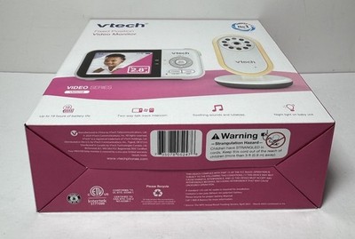 New VTech 2.8" Fixed Position Video Baby Monitor VM3258 #2
