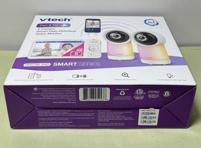Vtech UM5766- Pan & Tilt  Smart HD 2 Camera + Video Monitor- Brand New #2