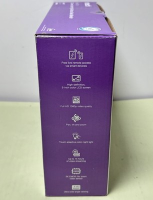 Vtech UM5766- Pan & Tilt  Smart HD 2 Camera + Video Monitor- Brand New #4