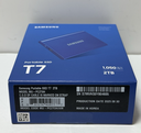 Samsung T7 2TB Portable External SSD - Blue (MU-PC2T0H/AM)-New Sealed cost