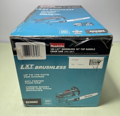 Makita XCU06Z 18V Lithium-Ion Cordless Chainsaw - Tool Only- New Sealed #2