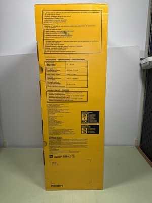 DeWalt 20V MAX* DCCS621P1 12 in. 20 V Battery Chainsaw Kit Battery & Charger #1