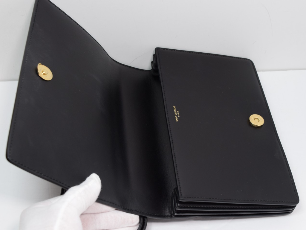 Saint Laurent Dylan Monogram Accordion Flap Medium Shoulder Bag #4