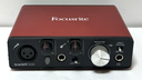 Focusrite Scarlett Solo (1st Gen) USB Audio Interface w/ Studio CM25 MKII Mic used