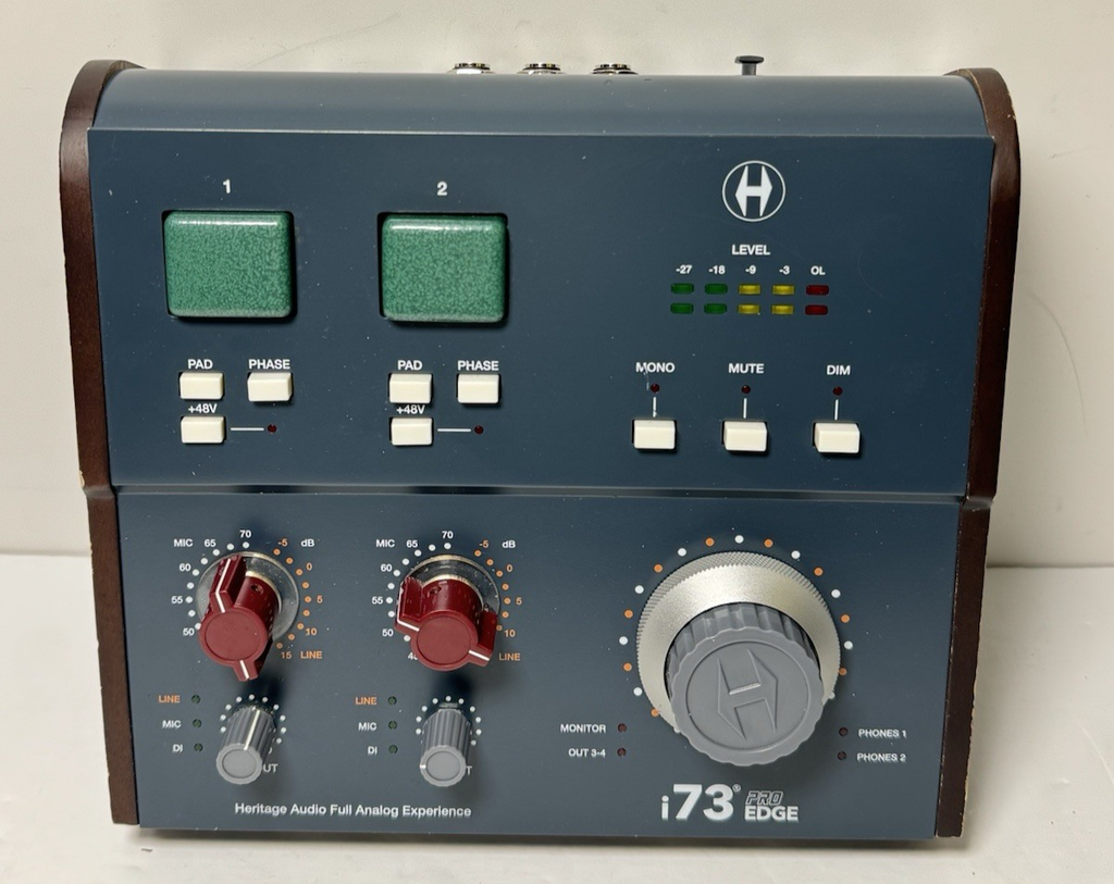 Heritage Audio i73 PRO EDGE 12x16 USB-C Interface #1