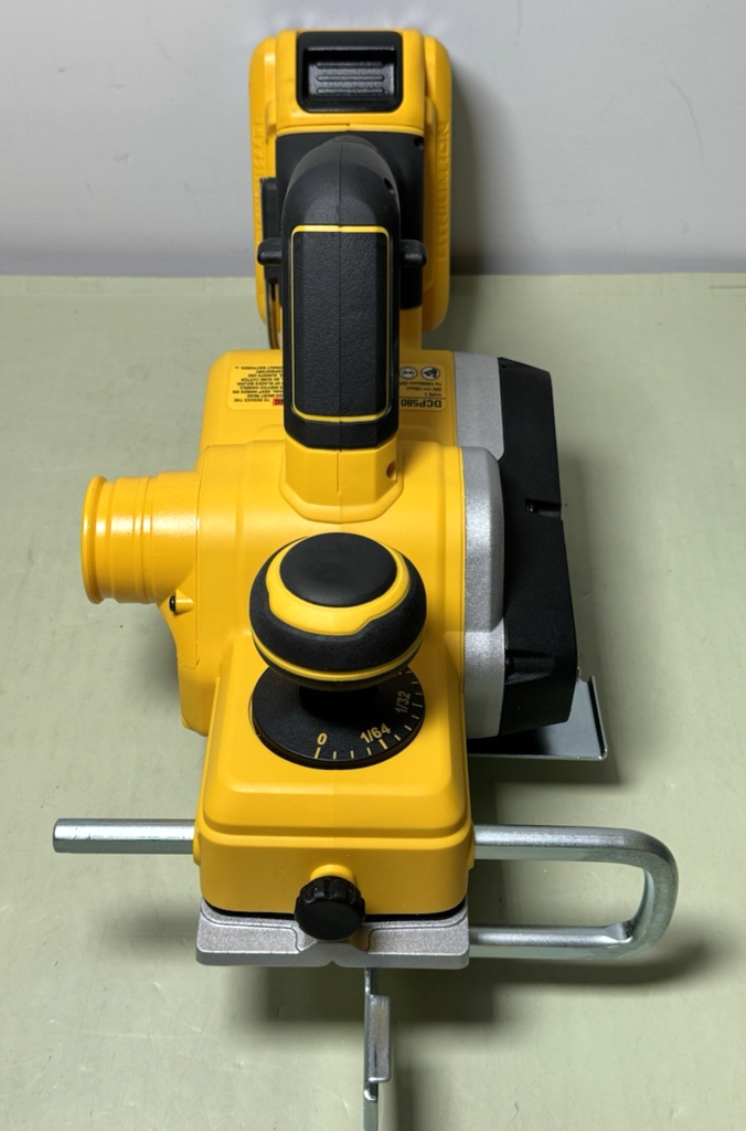 DEWALT DCP580 20V MAX XR Cordless Brushless 3-1/4 in. Planer w /6.0 Ah battery #6