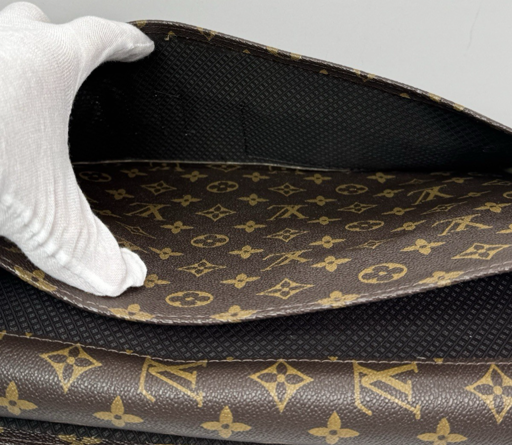 Louis Vuitton Vintage 80s Monogram Document Folding Laptop Portfolio #18
