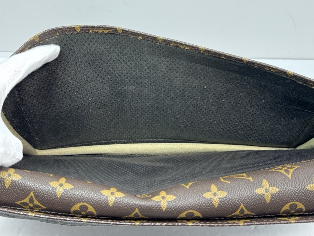 Louis Vuitton Vintage 80s Monogram Document Folding Laptop Portfolio #14