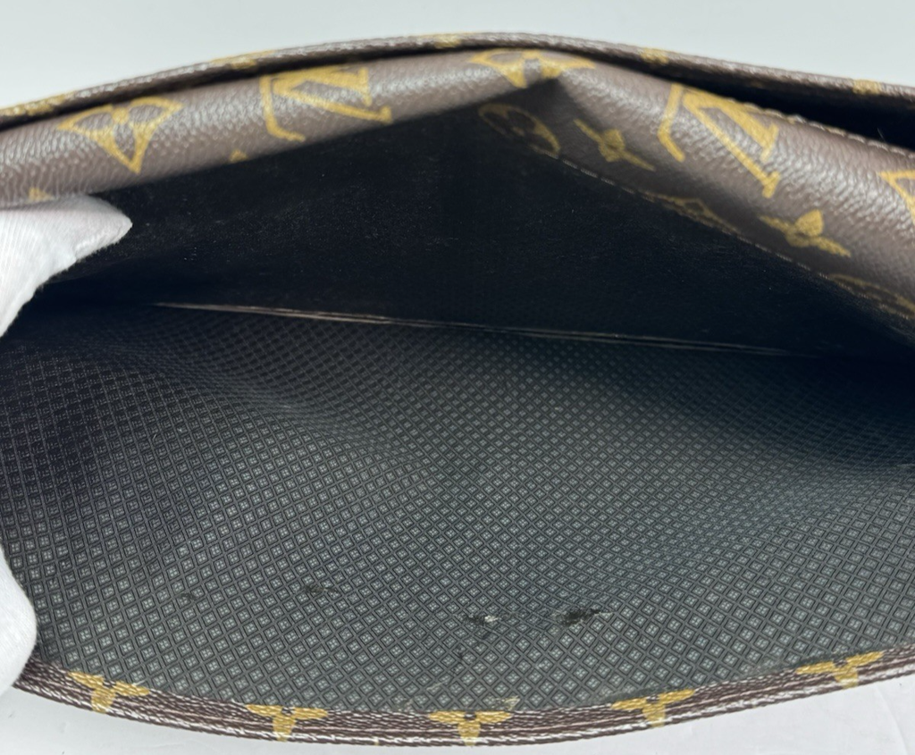 Louis Vuitton Vintage 80s Monogram Document Folding Laptop Portfolio #15