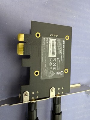 ASUS PCE-AX3000 Dual-Band Wi-Fi 6 (802.11ax) PCI-E Adapter w/ External Antennas #2